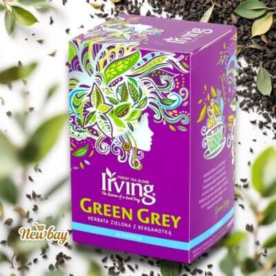 Herbata zielona Green Earl Grey ekspresowa Irving 30 g