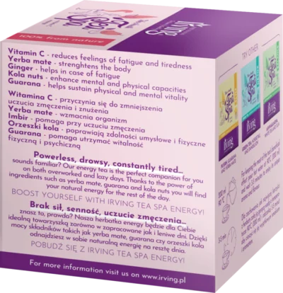 Herbata Funkcjonalna - TEA SPA ENERGY - obrazek 3