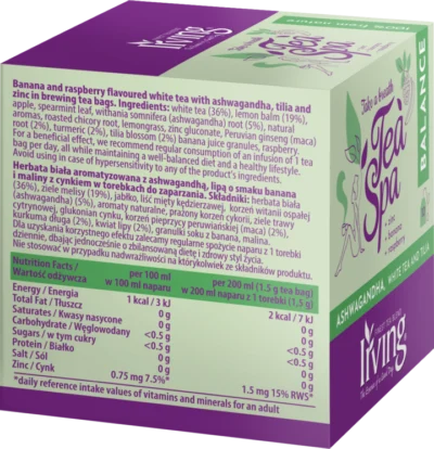 Herbata Funkcjonalna Irving - TEA SPA BALANCE - obrazek 2