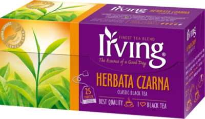 Herbata czarna Irving 25 saszetek