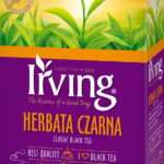 Herbata czarna 100 saszetek Irving