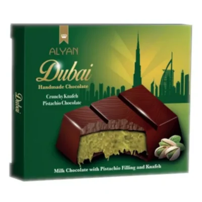 DUBAJSKA CZEKOLADA PISTACJOWA ALYAN 100G