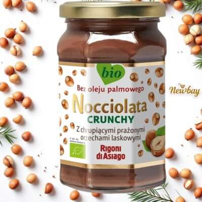 RdA Nocciolata Crunchy BIO - krem z orzechów laskowych i kakao