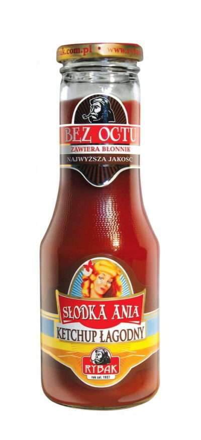 Ketchup łagodny Słodka Ania 520g