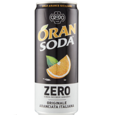 ORAN SODA Pomarańcza Zero 330ml Fonti Di Crodo