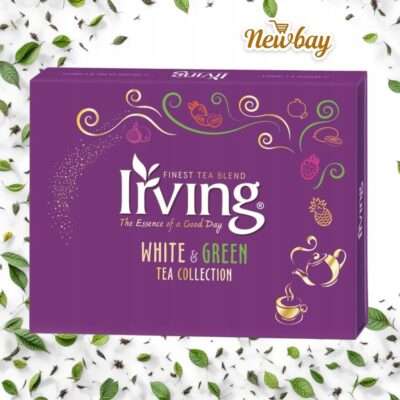 Herbata Bombonierka herbaciana IRVING White Green kompozycja 6 smaków 30szt