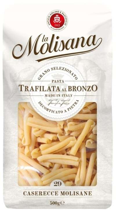 Włoski Makaron rurki La Molisana Trafilata al Bronzo 500 g CASERECCE n.29