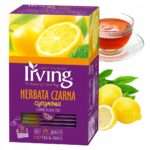 Irving herbata czarna cytrynowa ekspresowa z cytryną 20 kopertek