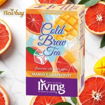 COLD BREW herbatka NA ZIMNO MANGO & GRAPEFRUIT IRVING 20 kopertek