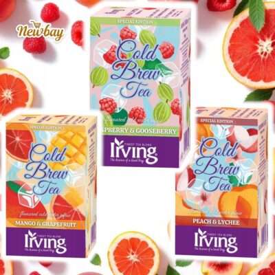 COLD BREW Herbatka NA ZIMNO Malina z Agrestem IRVING 20 kopertek - obrazek 2