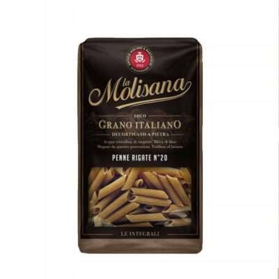 Makaron Włoski La Molisana Penne Rigate PEŁNOZIARNISTY Rurki .20 - 500g