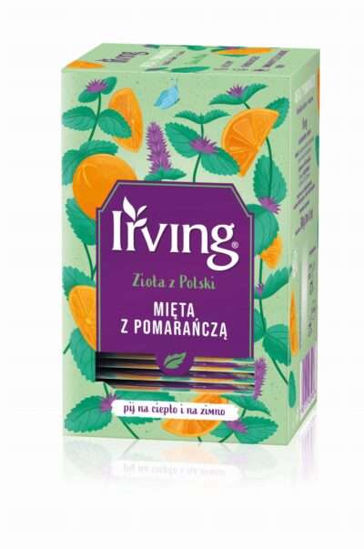 Zioła z Polski Mięta z Pomarańczą Irving 20 kopertek