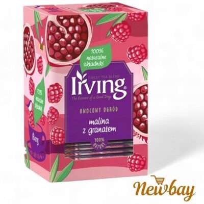 Herbata malina z granatem Irving 40 g - 20 kopertek