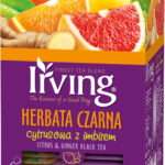 Herbata IRVING Czarna Cytrusowa z imbirem 20 kopertek