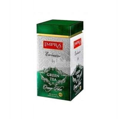 Puszka Herbata Liściasta Zielona Impra 200g