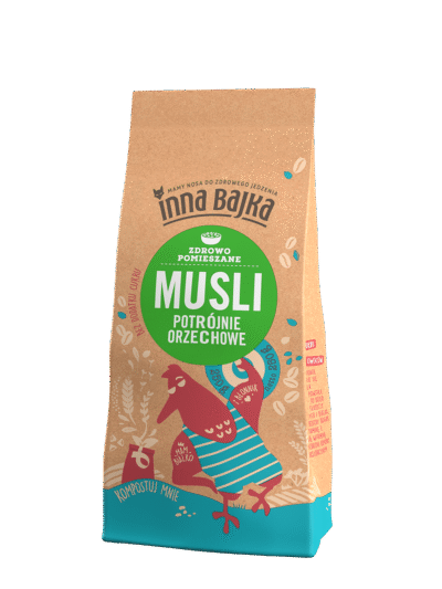 Musli Potrójnie Orzechowe 250g z Innej Bajki