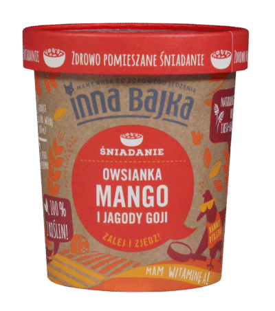 Owsianka Mango i Jagody Goji z Innej Bajki
