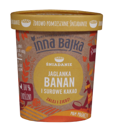 Jaglanka Banan i Surowe Kakao z Innej Bajki